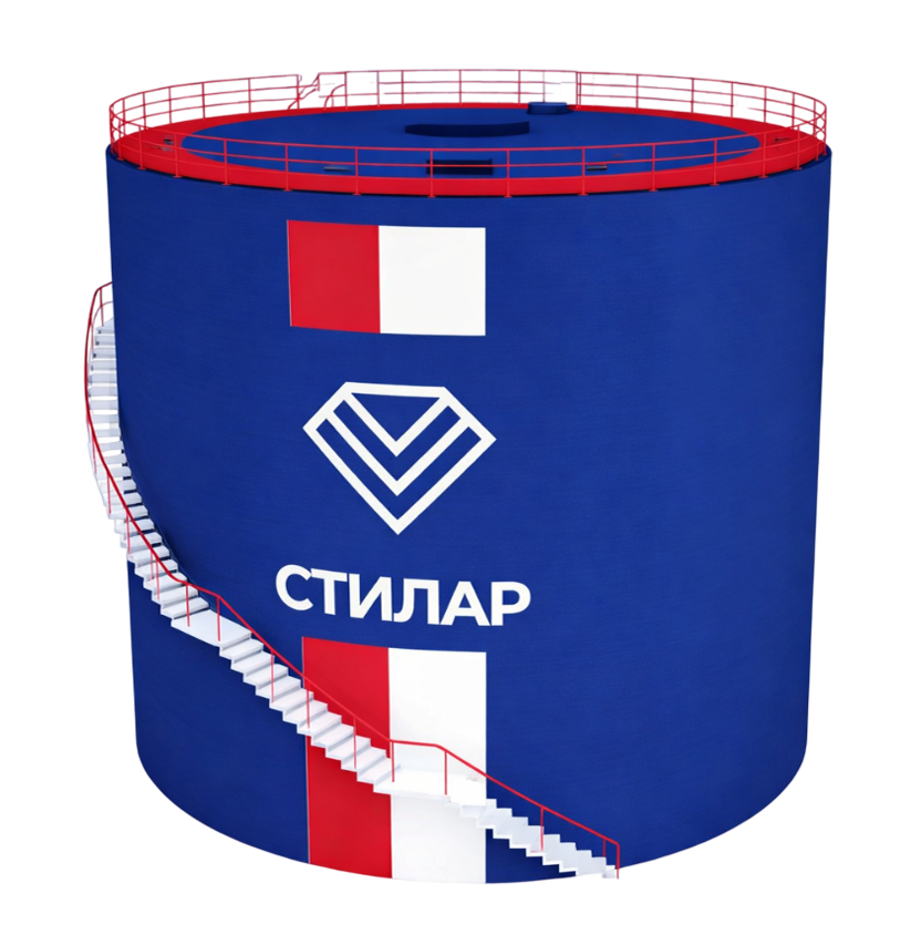 Цельносварной резервуар РВС для мазута 125 м³ от завода-производителя